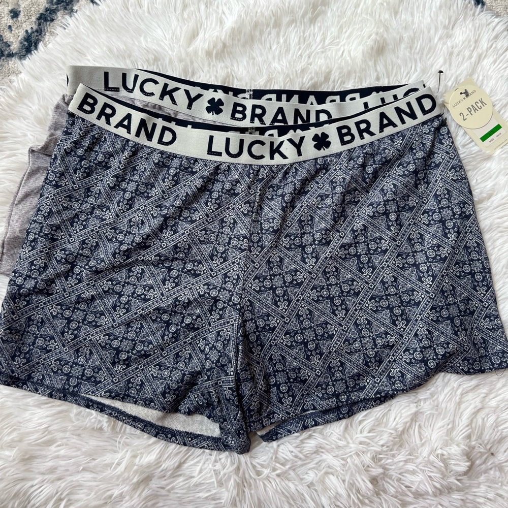 NWT Lucky Brand Pajama Lounge Shorts